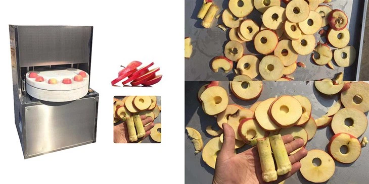 Apple Coring Slicing Machine